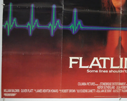 FLATLINERS (Bottom Left) Cinema Quad Movie Poster 