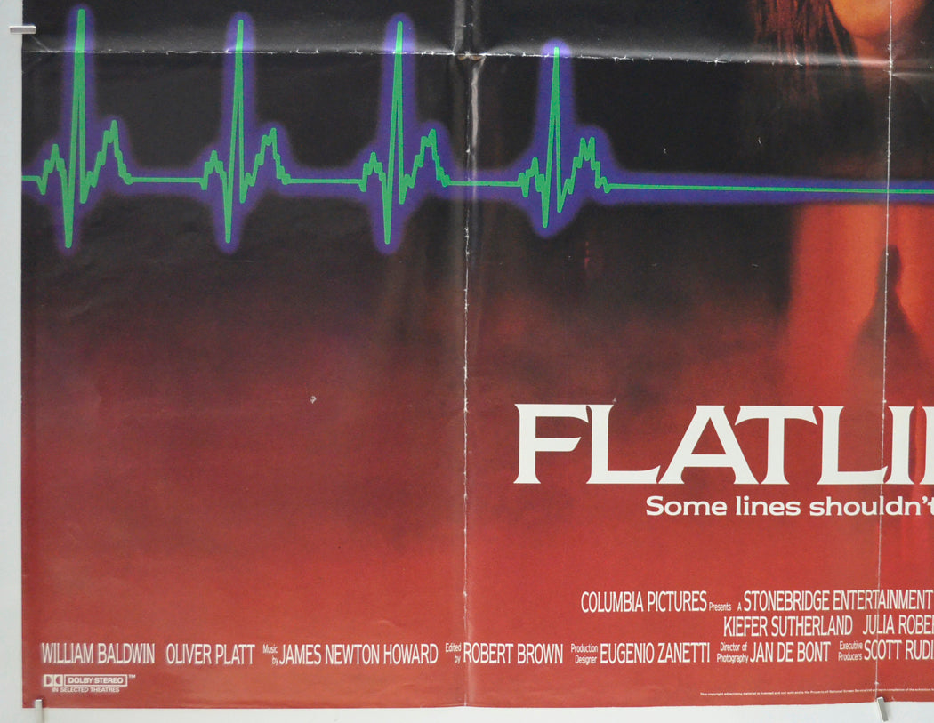 FLATLINERS (Bottom Left) Cinema Quad Movie Poster 