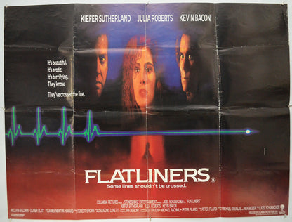 Flatliners Original Quad Poster - Film Poster - Movie Poster