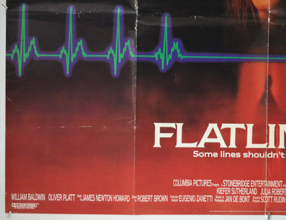 FLATLINERS (Bottom Left) Cinema Quad Movie Poster 