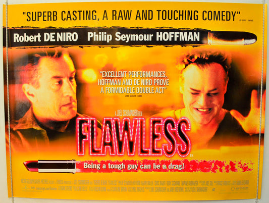 Flawless  Original British Quad Poster - Film Poster - Movie Poster