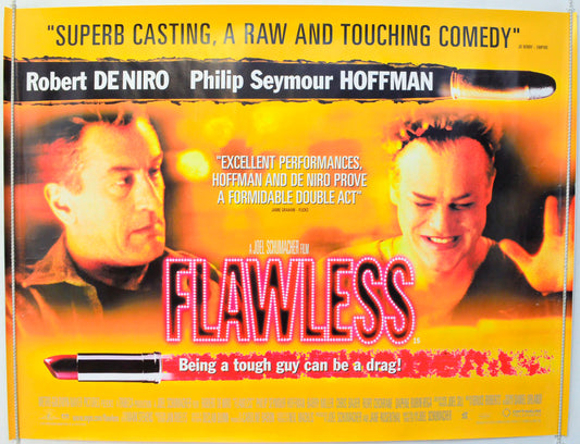 Flawless Original British Quad Poster - Film Poster - Movie Poster 