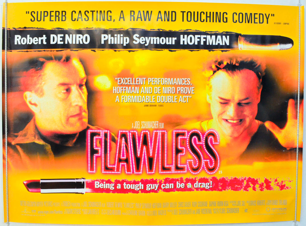 Flawless Original British Quad Poster - Film Poster - Movie Poster 