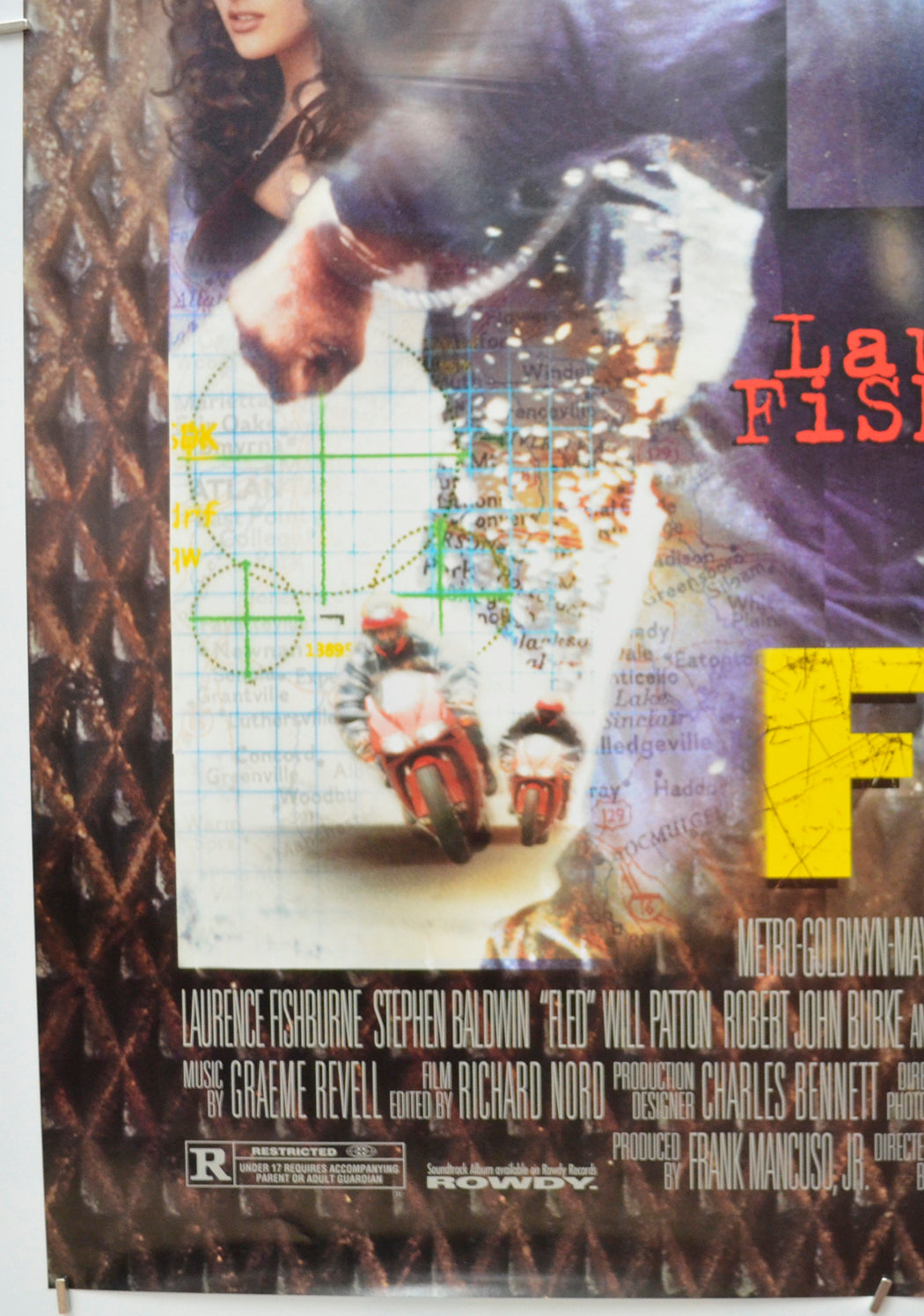 FLED (Bottom Left) Cinema One Sheet Movie Poster 