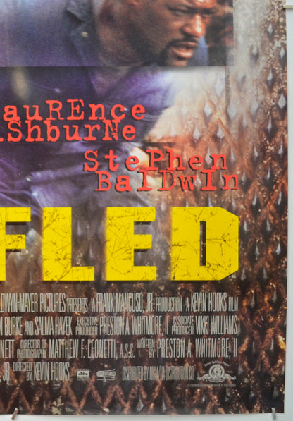 FLED (Bottom Right) Cinema One Sheet Movie Poster 