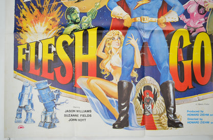 FLESH GORDON (Bottom Left) Cinema Quad Movie Poster 