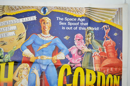 FLESH GORDON (Top Right) Cinema Quad Movie Poster 