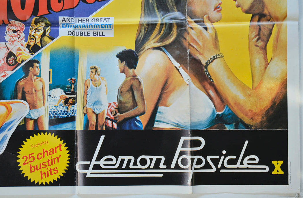 FLESH GORDON / LEMON POPSICLE (Bottom Right) Cinema Quad Movie Poster 