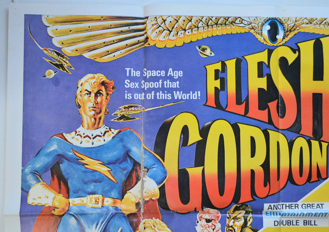 FLESH GORDON / LEMON POPSICLE (Top Left) Cinema Quad Movie Poster 