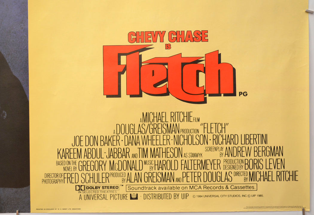 FLETCH (Bottom Right) Cinema Quad Movie Poster 