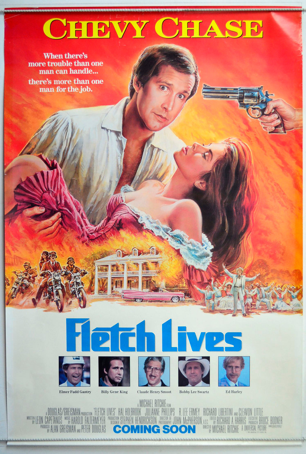 Fletch Lives Original One Sheet Poster - Movie Poster