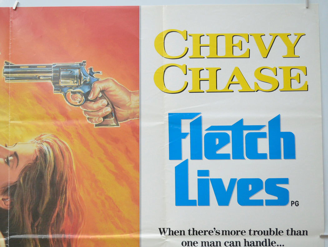 FLETCH LIVES (Top Right) Cinema Quad Movie Poster 