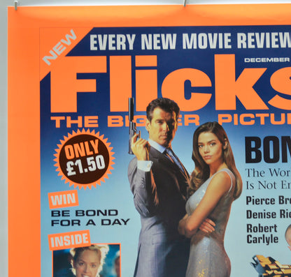 FLICKS DECEMBER 1999 (Top Left) Cinema A1 Movie Poster 