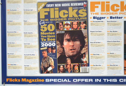 FLICKS MARCH 2000 (Bottom Left) Cinema Quad Movie Poster 