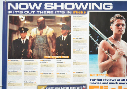 FLICKS MARCH 2000 (Top Left) Cinema Quad Movie Poster 