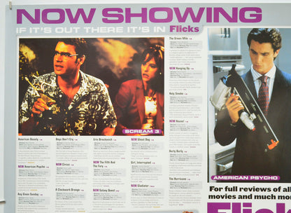 FLICKS MAY 2000 (Top Left) Cinema Quad Movie Poster 