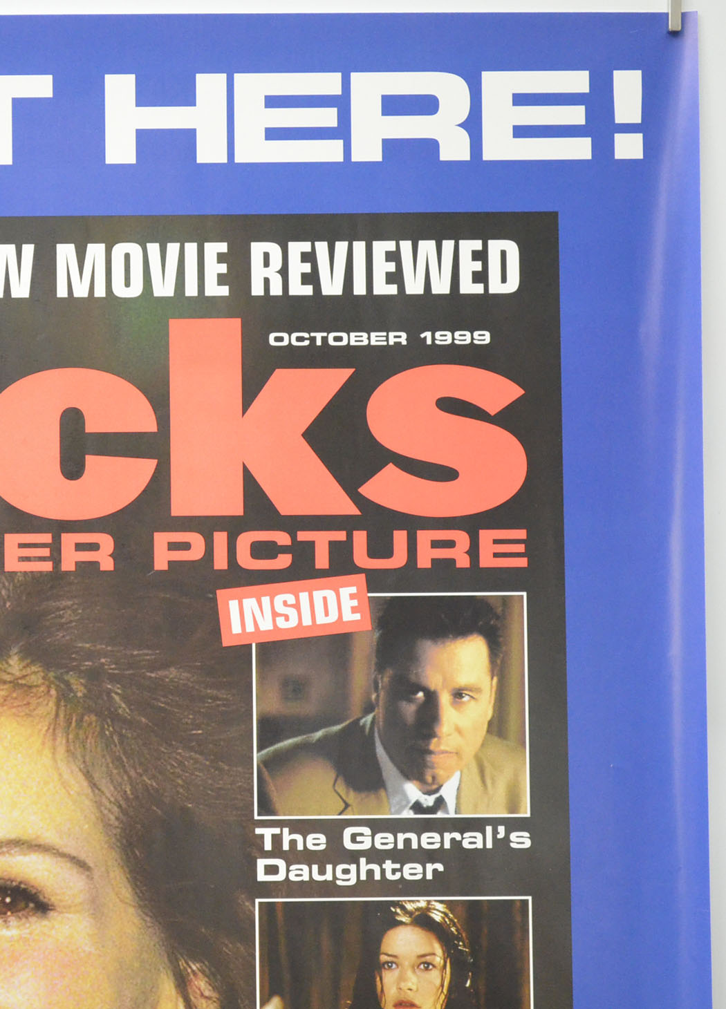 FLICKS OCTOBER 1999 (Top Right) Cinema A2 Movie Poster 