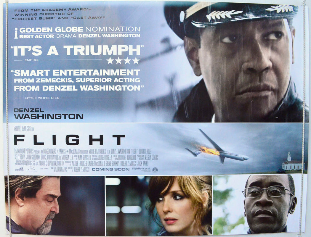 Flight Original British Quad Poster - Film Poster - Movie Poster 