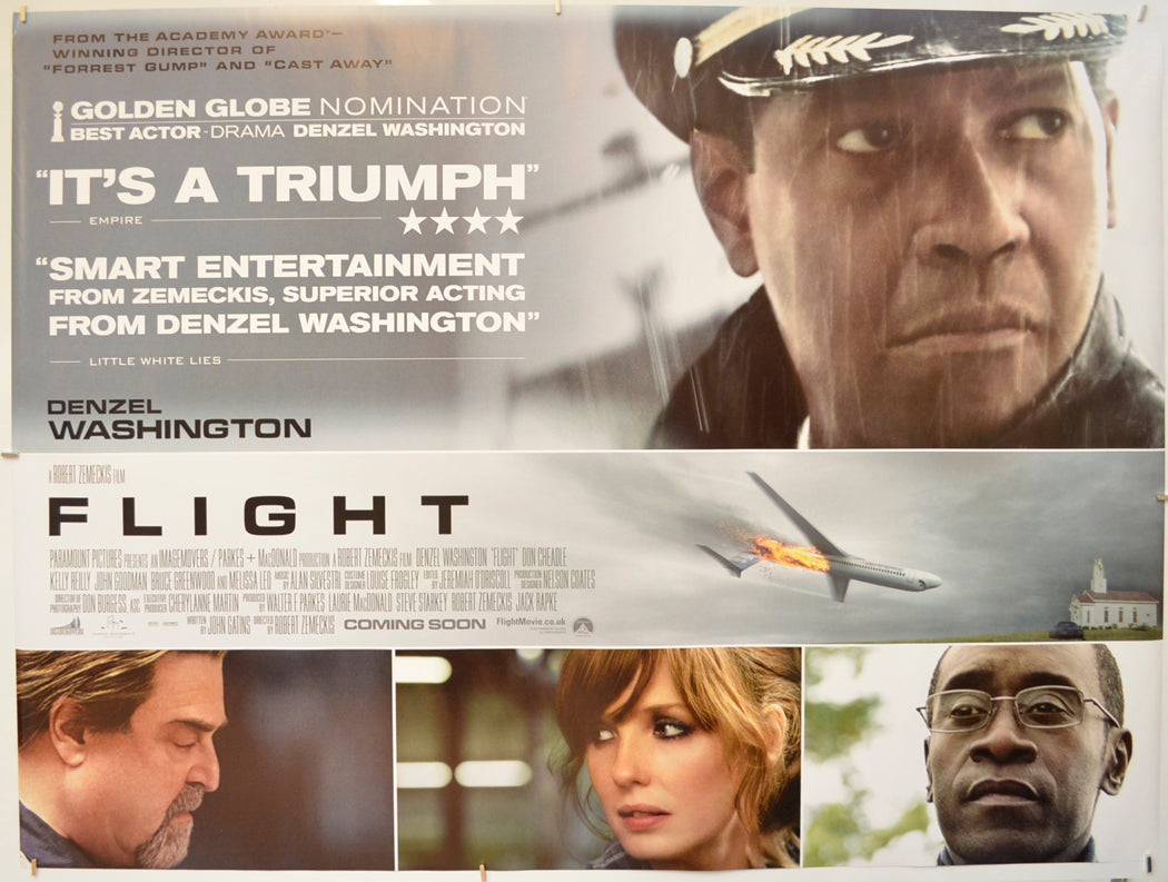 Flight  Original Quad Poster - Film Poster - Movie Poster