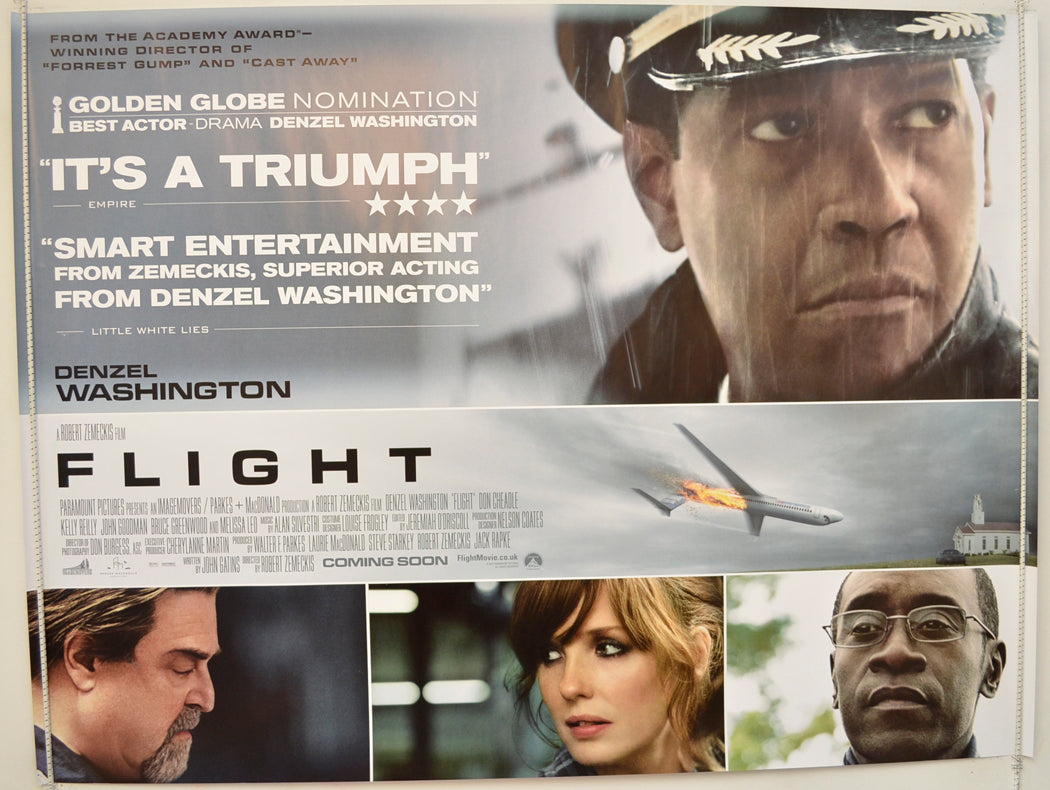 Flight  Original Quad Poster - Film Poster - Movie Poster 