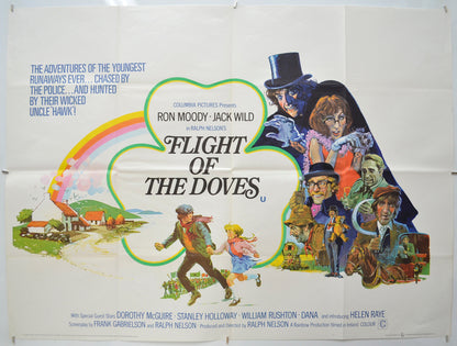 Flight Of The Doves Original Quad Poster - Film Poster - Movie Poster