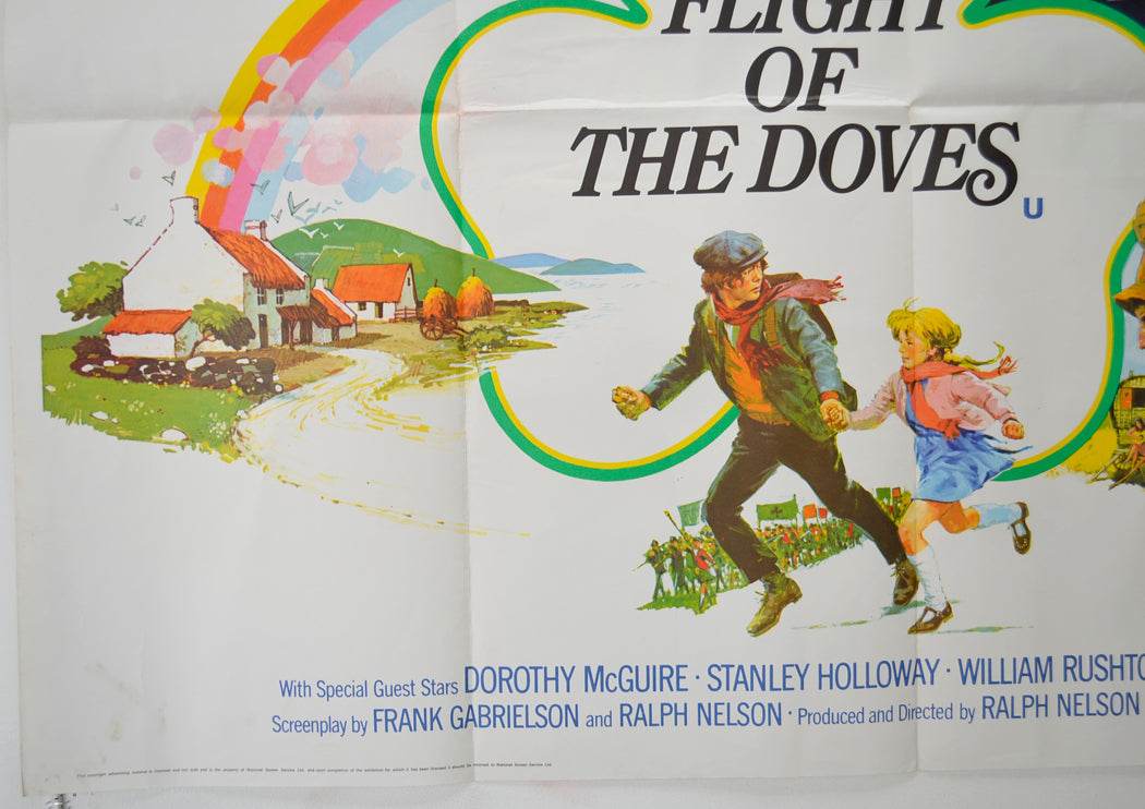 FLIGHT OF THE DOVES (Bottom Left) Cinema Quad Movie Poster 