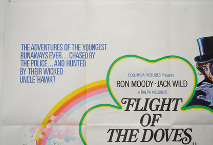 FLIGHT OF THE DOVES (Top Left) Cinema Quad Movie Poster 