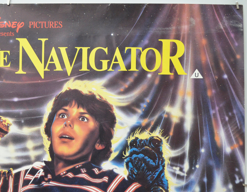 FLIGHT OF THE NAVIGATOR (Top Right) Cinema Quad Movie Poster 