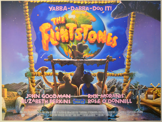 The Flintstones Original Mini Quad Poster - Film Poster - Movie Poster