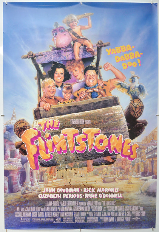 The Flintstones Original One Sheet Poster - Film Poster - Movie Poster