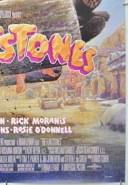 THE FLINTSTONES (Bottom Right) Cinema One Sheet Movie Poster 