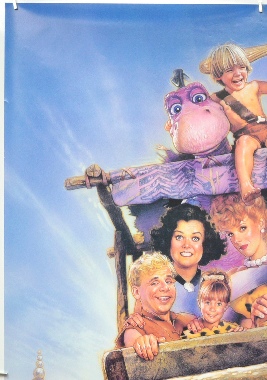 THE FLINTSTONES (Top Left) Cinema One Sheet Movie Poster 