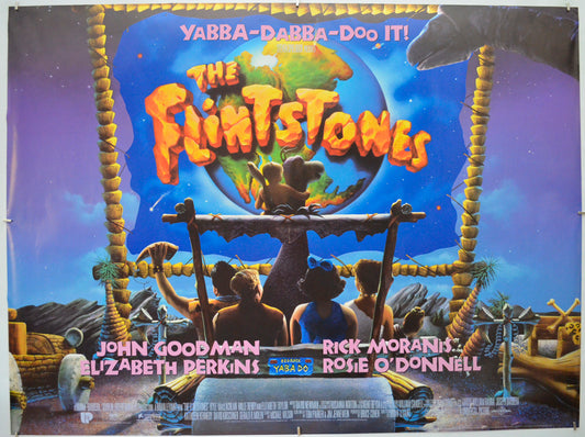 The Flintstones Original Quad Poster - Film Poster - Movie Poster