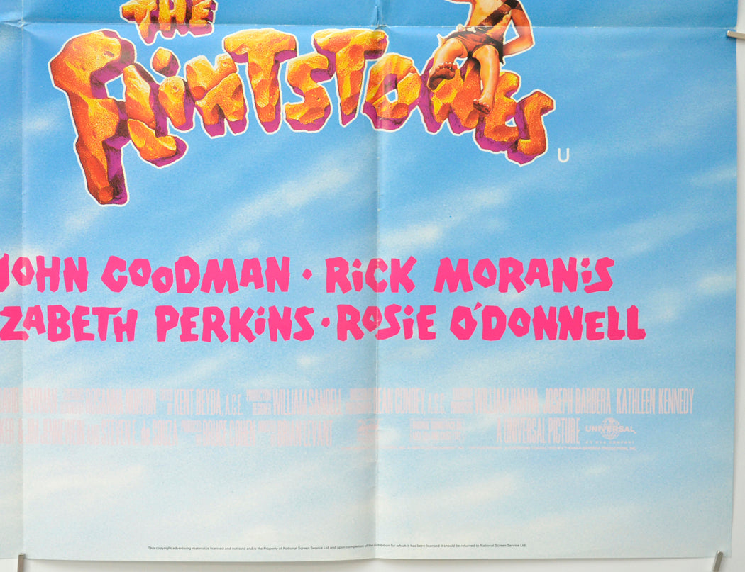 THE FLINTSTONES (Bottom Right) Cinema Quad Movie Poster 