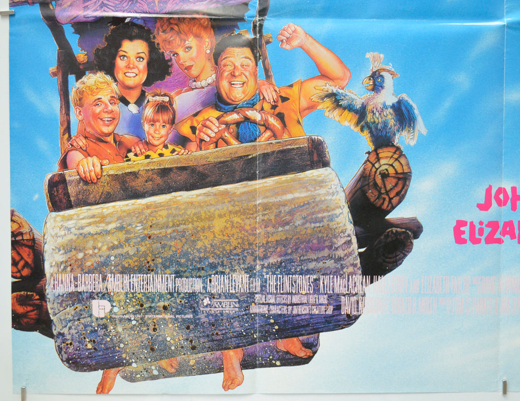 THE FLINTSTONES (Bottom Left) Cinema Quad Movie Poster 