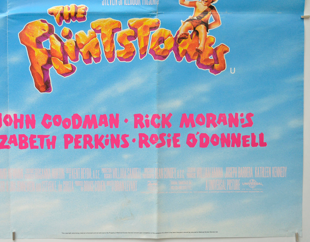 THE FLINTSTONES (Bottom Right) Cinema Quad Movie Poster 