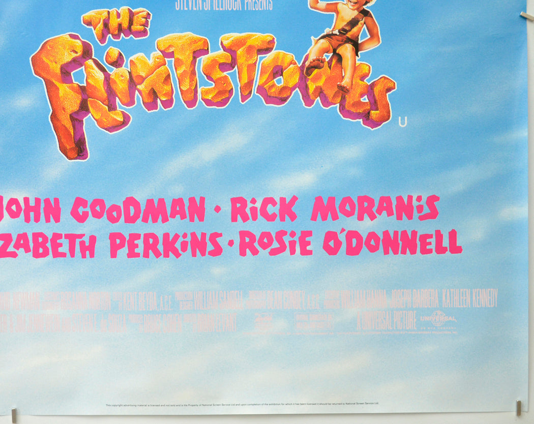 THE FLINTSTONES (Bottom Right) Cinema Quad Movie Poster 