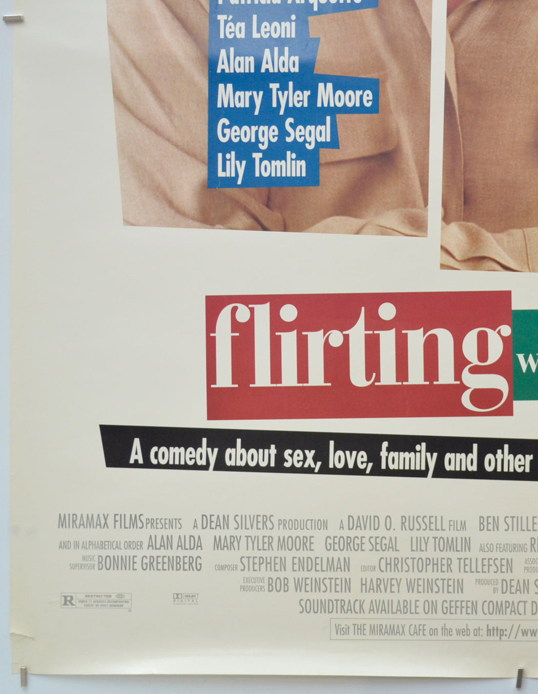 FLIRTING WITH DISASTER (Bottom Left) Cinema One Sheet Movie Poster 