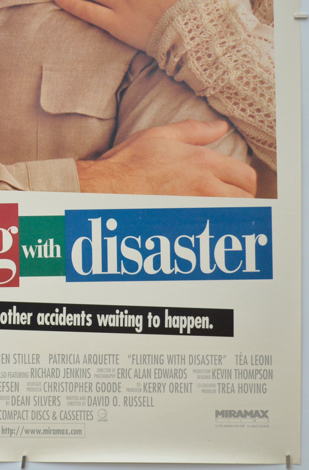 FLIRTING WITH DISASTER (Bottom Right) Cinema One Sheet Movie Poster 