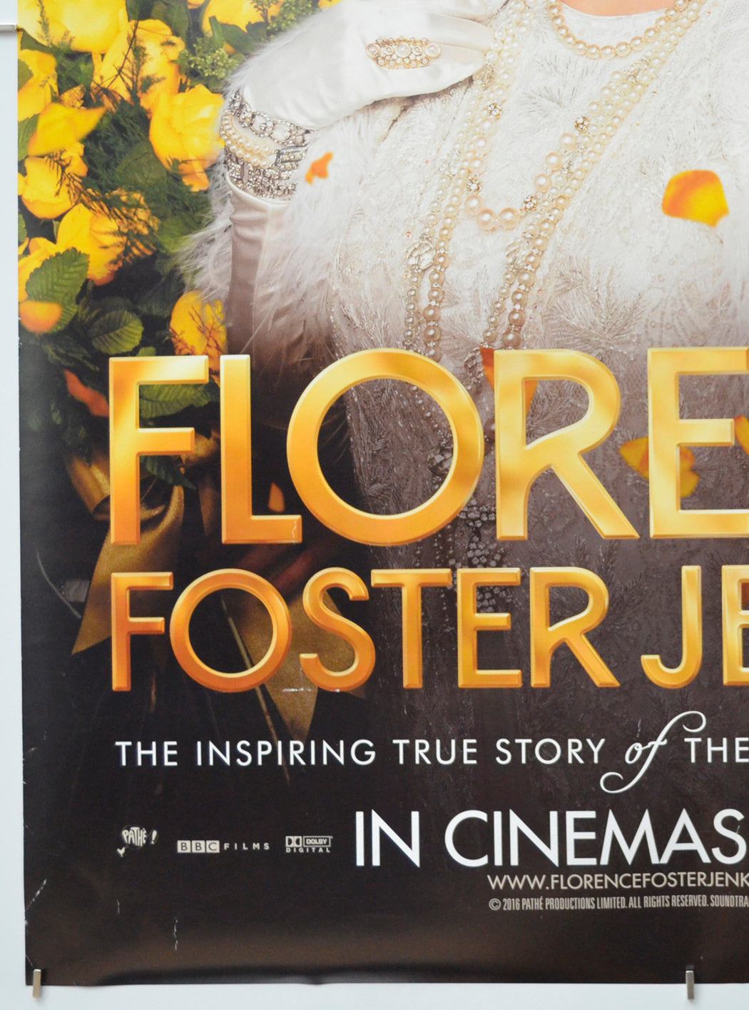 FLORENCE FOSTER JENKINS (Bottom Left) Cinema One Sheet Movie Poster 