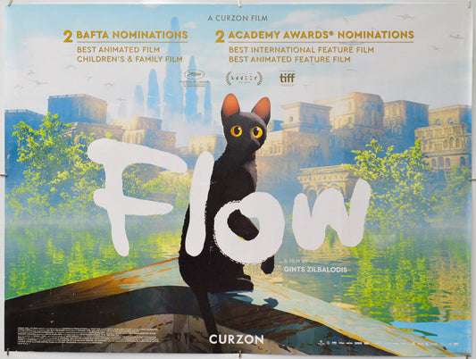Flow - Original Quad Poster - Film Poster - Movie Poster