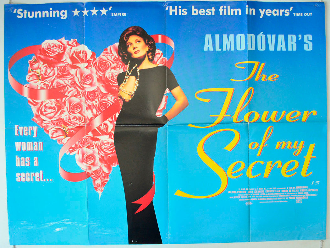 The Flower Of My Secret  (a.k.a. La flor de mi secreto)   Original British Quad Poster - Movie Poster