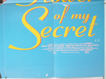 THE FLOWER OF MY SECRET (Bottom Right) Cinema Quad Movie Poster 