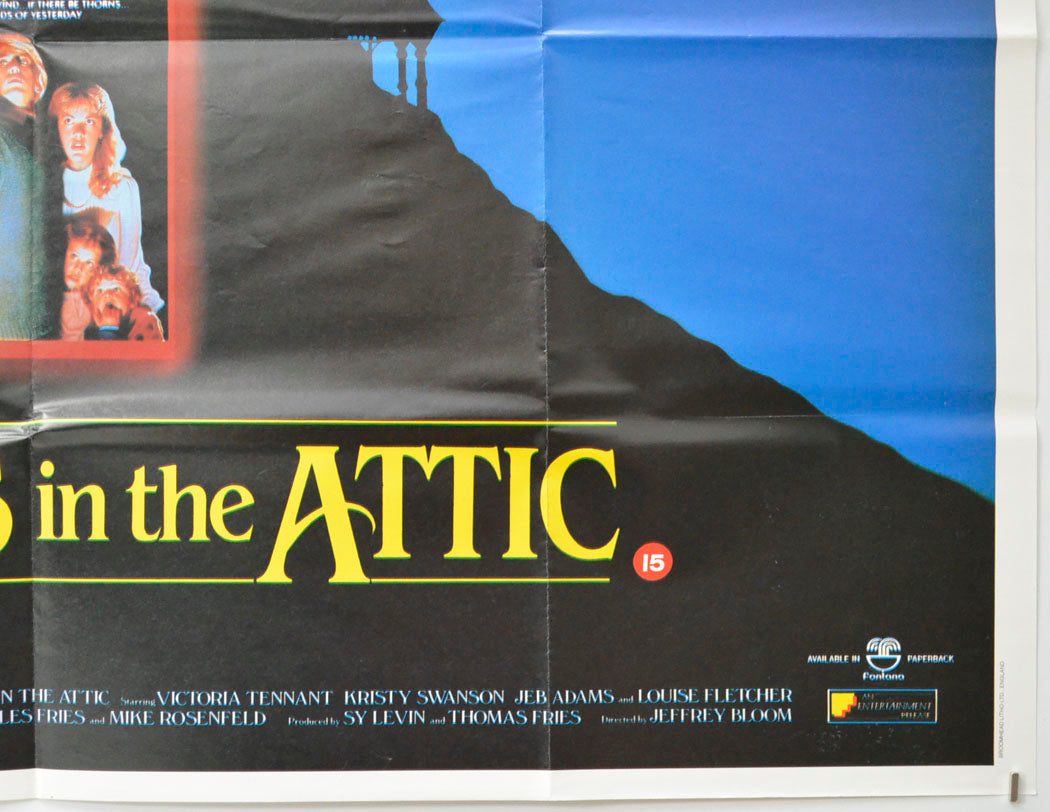 FLOWERS IN THE ATTIC (Bottom Right) Cinema Quad Movie Poster 