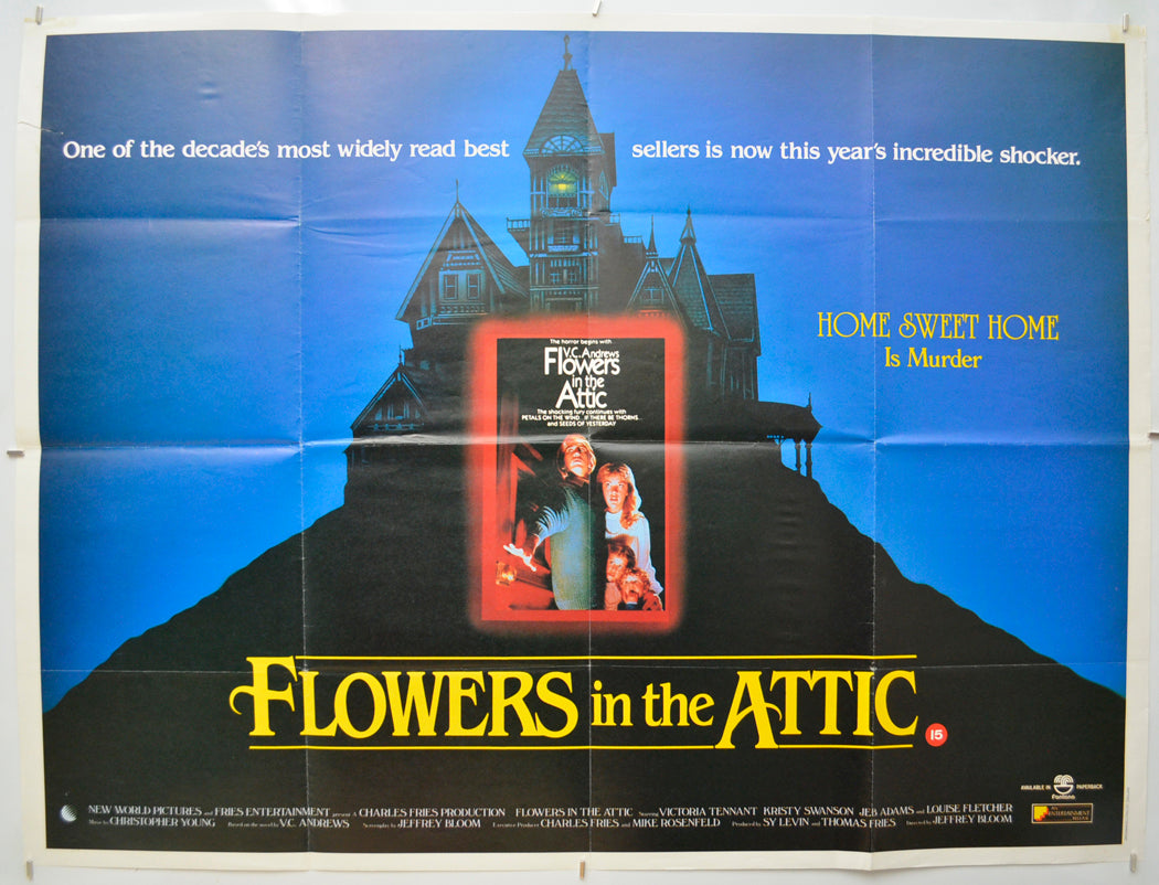 Flowers In The Attic Original Quad Poster - Film Poster - Movie Poster