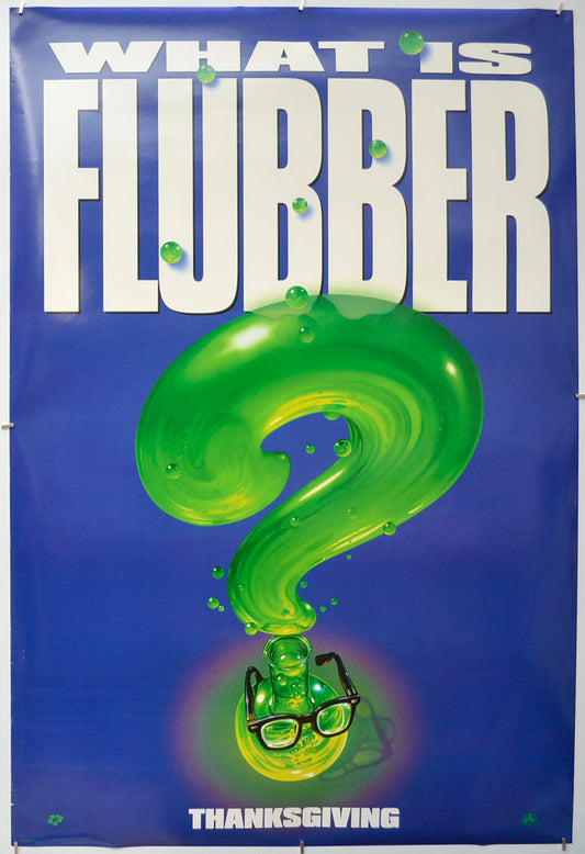 Flubber (Teaser / Advance Version)  Original One Sheet Poster - Film Poster - Movie Poster