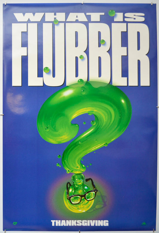 Flubber (Teaser / Advance Version)  Original One Sheet Poster - Film Poster - Movie Poster