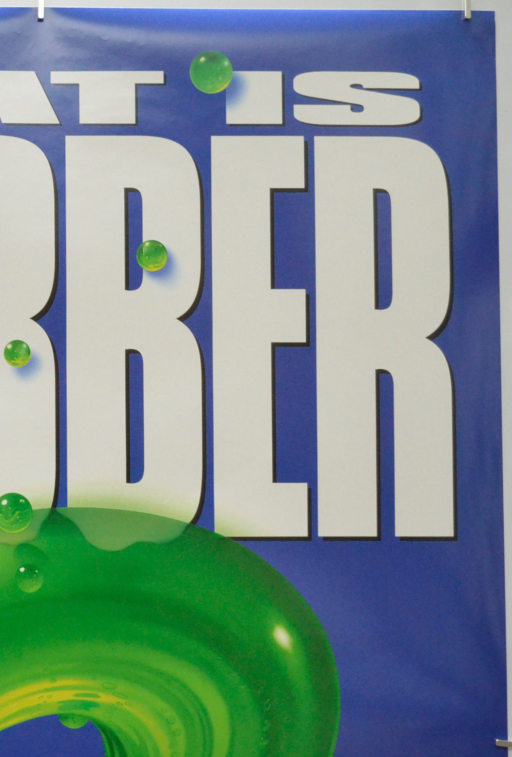 FLUBBER (Top Right) Cinema One Sheet Movie Poster 