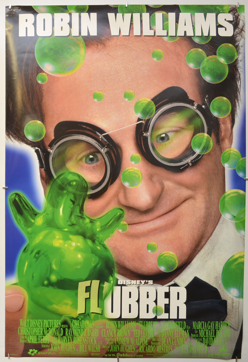 Flubber (Version 2) Original One Sheet Poster - Film Poster - Movie Poster