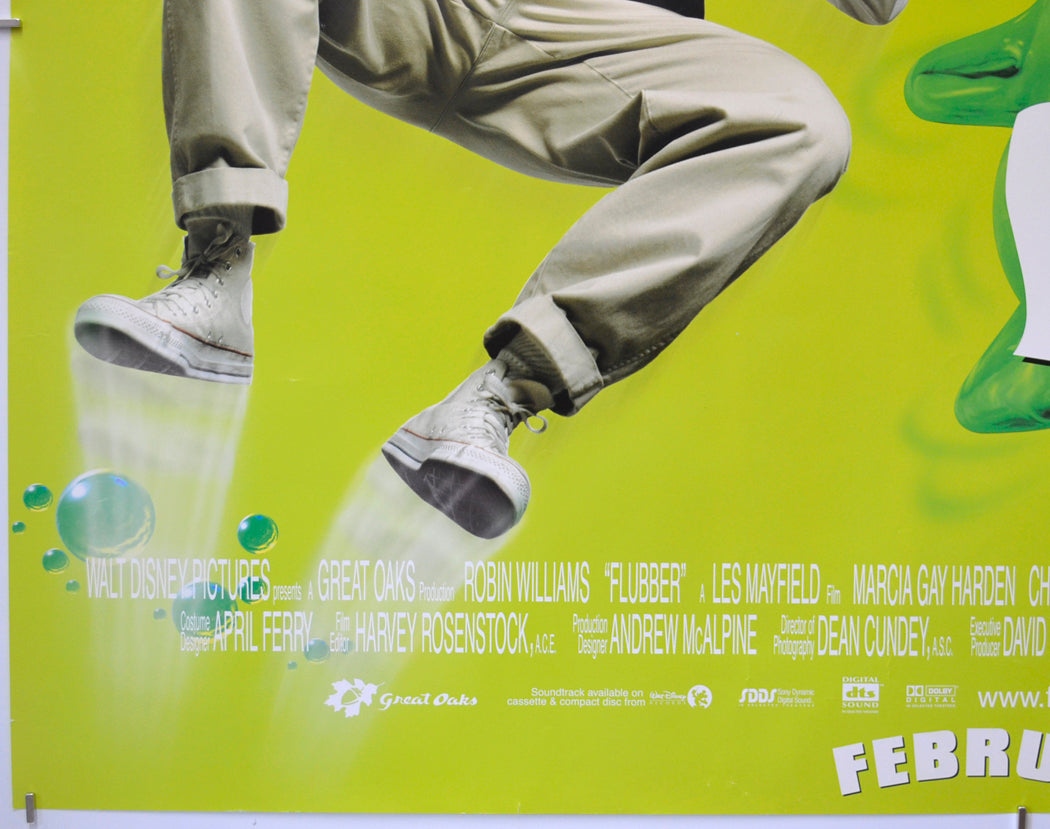 FLUBBER (Bottom Left) Cinema Quad Movie Poster 